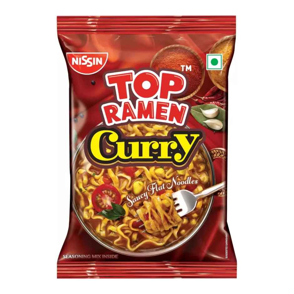 Top Ramen Noodles Curry Veg Pouch Combo