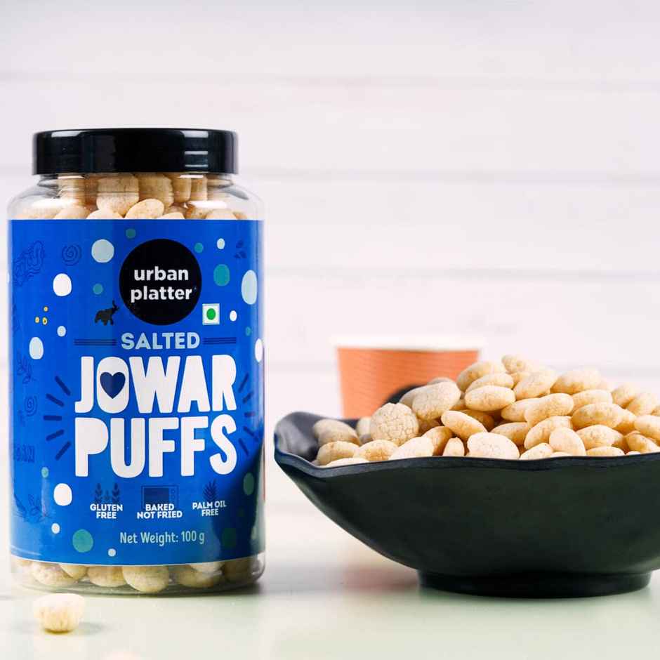 Urban Platter - Salted Jowar Puffs, Jar