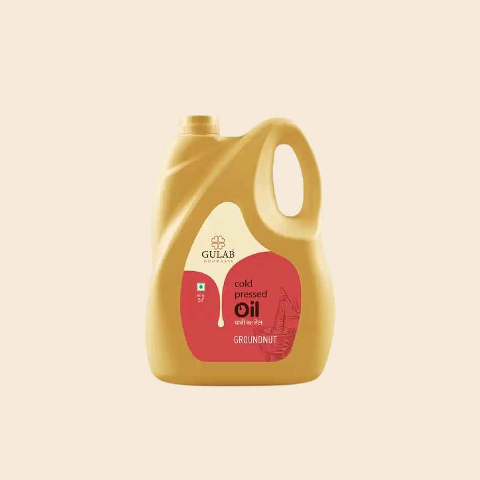 Gulab Groundnut (Peanut) Cold Pressed Oil | Healthy Cooking Oil