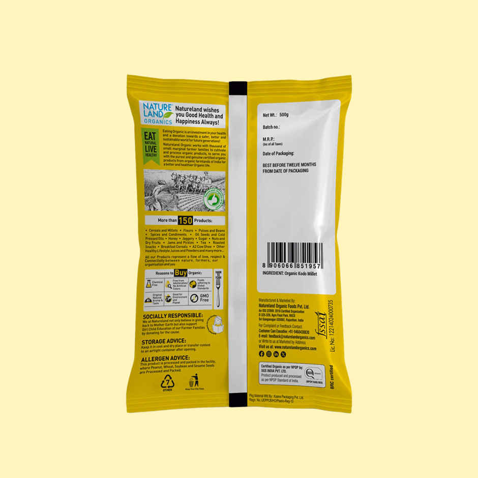 Natureland Organic Kodo Millet