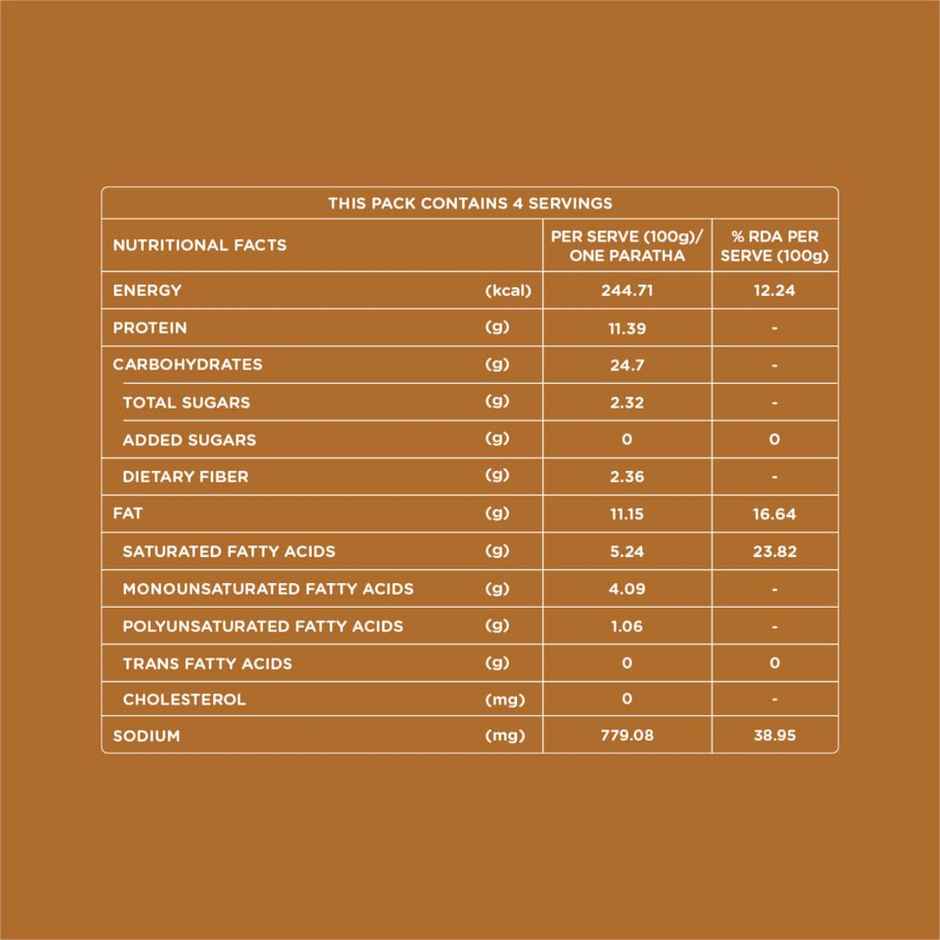iD Fresh Aloo Paratha