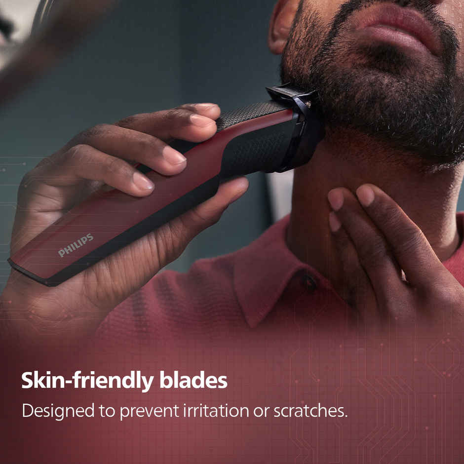 Philips Skin Friendly Beard Trimmer for Men with Lift & Trim Technology|10 Length Setting|BT3301/30