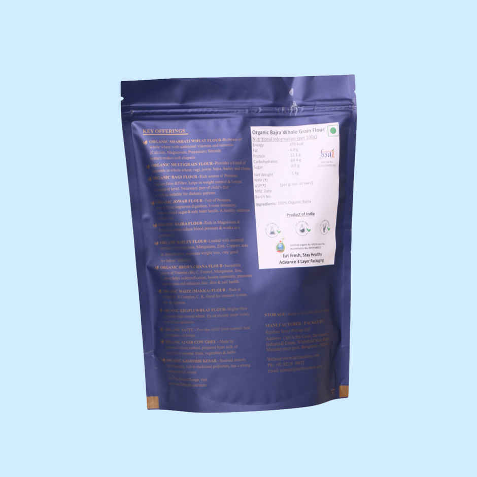 Earthen Story Organic Bajra Atta