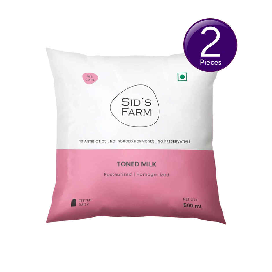 Sid's Farm Toned Milk Combo