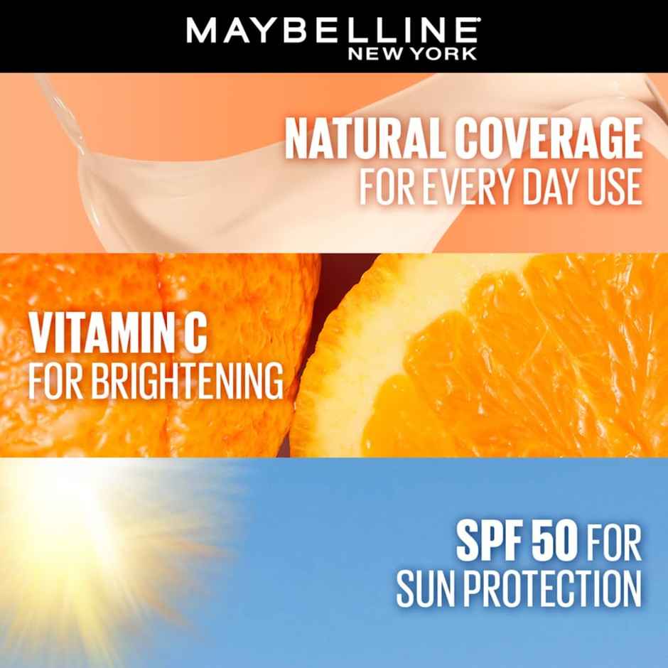 Maybelline Fit Me Fresh Tint With SPF 50 & Vitamin C, Shade 03 | Natural Coverage | Daily Use