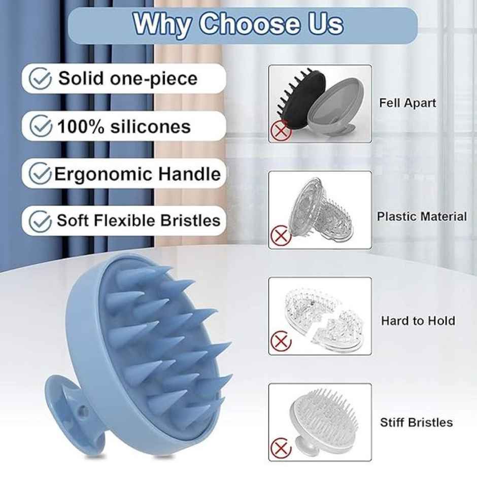 Beautiliss Professional Shampoo Brush Scrub & Hair Scalp Massager Blood Circulation Hair Growth-02