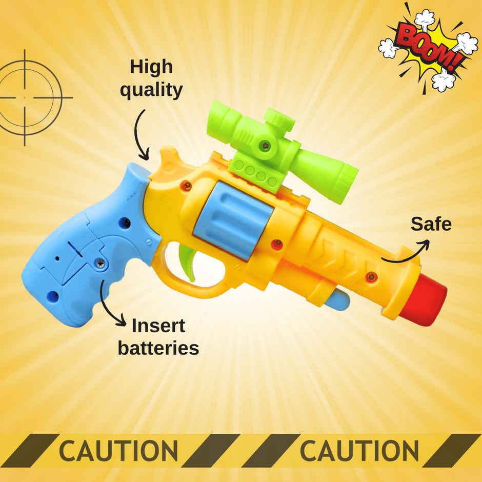 Toytales Gun | Toy Gun | Shooting Pistol | Toys For Kids | Birthday Gift