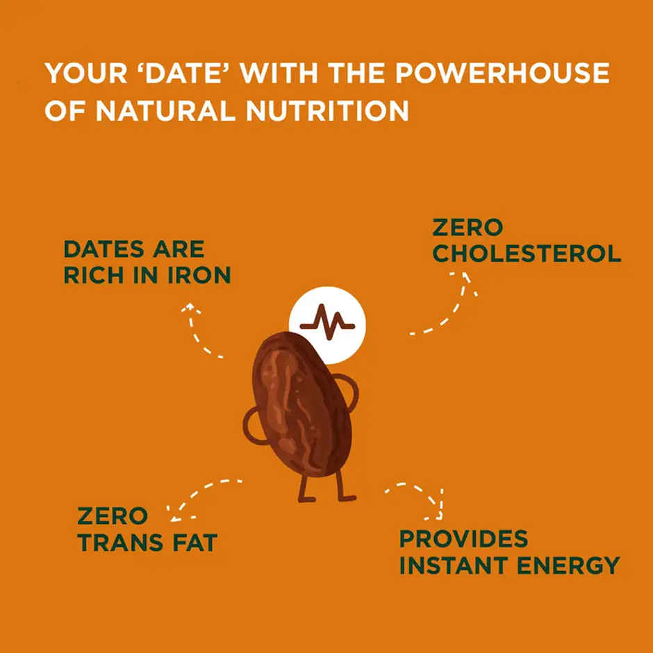 Open Secret Arabian Dates (Khajur) With Seed