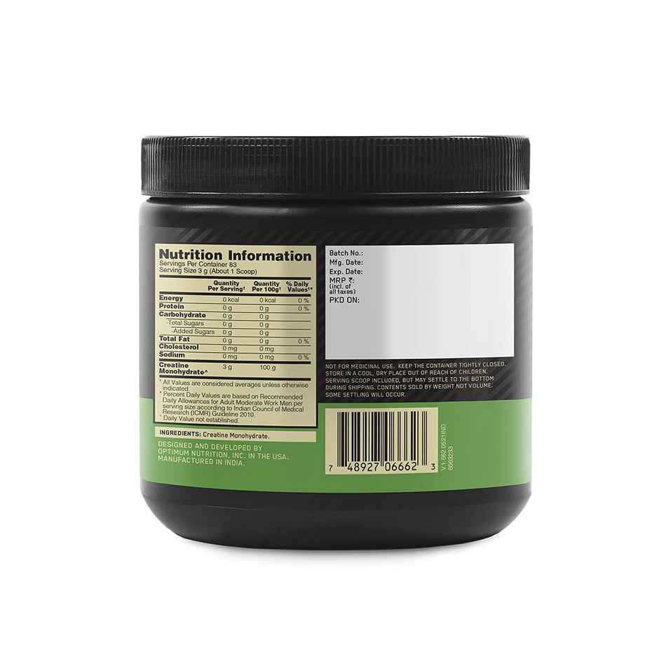 Optimum Nutrition Micronised Creatine Powder Unflavored