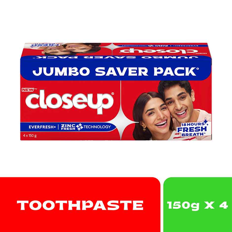 Closeup Toothpaste | Long lasting 18 Hours Of Fresh Breath & White Teeth