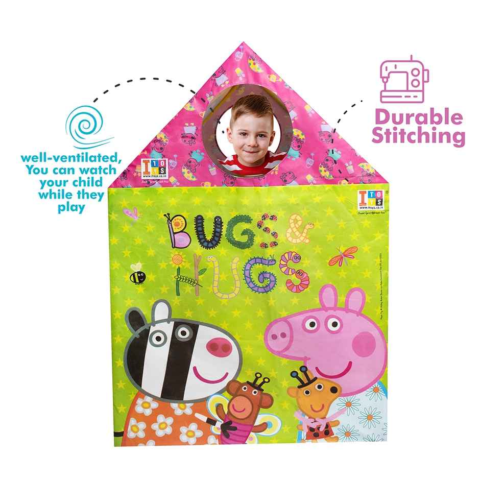 ITOYS Pipe Tent House-Peppa Pig | 3+ years