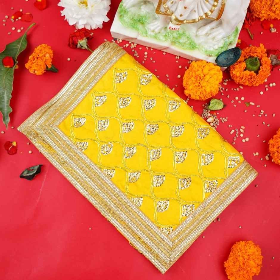 ServDharm Mata Chunri - Yellow