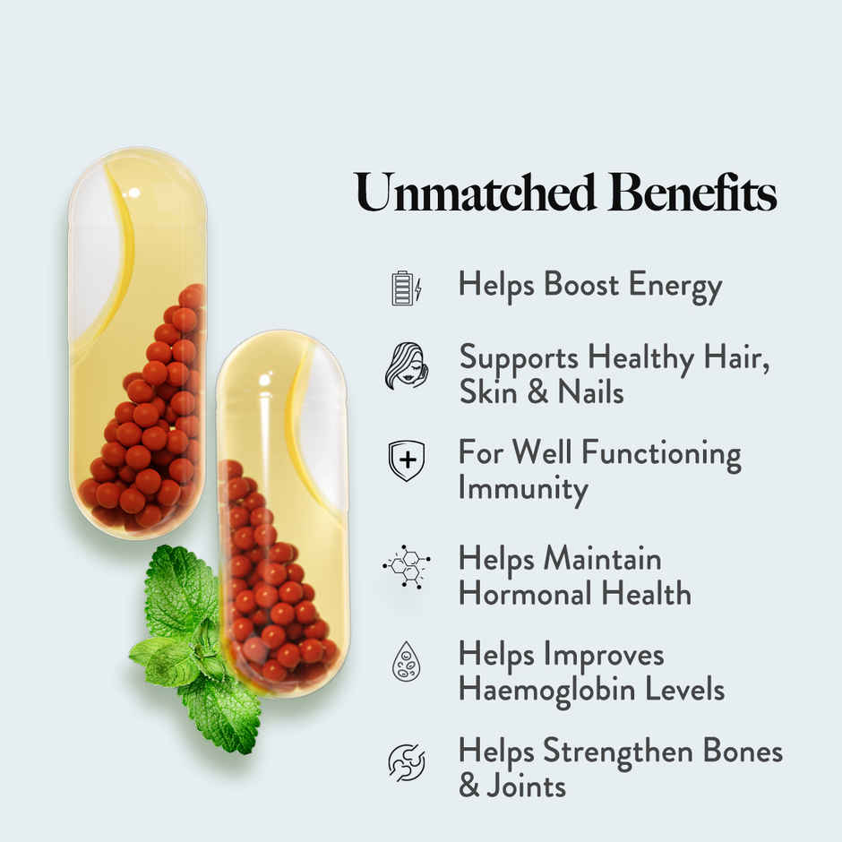 Wellbeing Nutrition Slow Multi + Omega for Her Multivitamin Vegan omega-3 Oil, B-complex