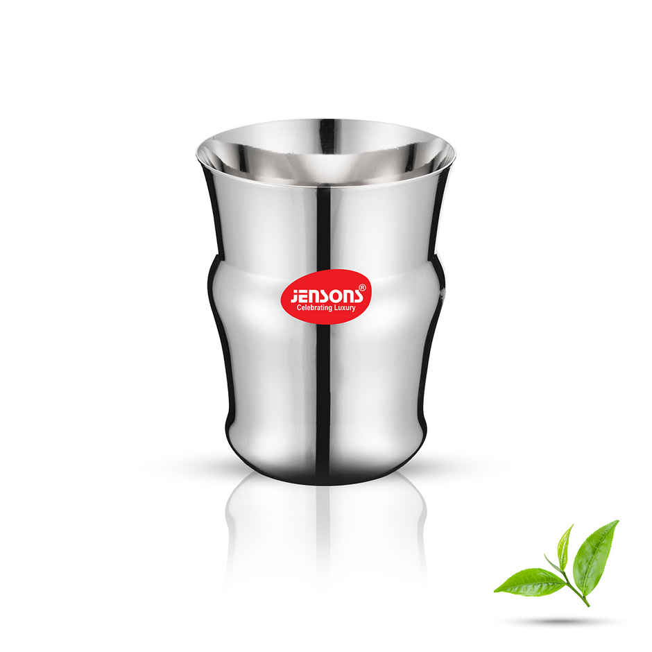 Jensons Stainless Steel Flora Glass | 300 ml