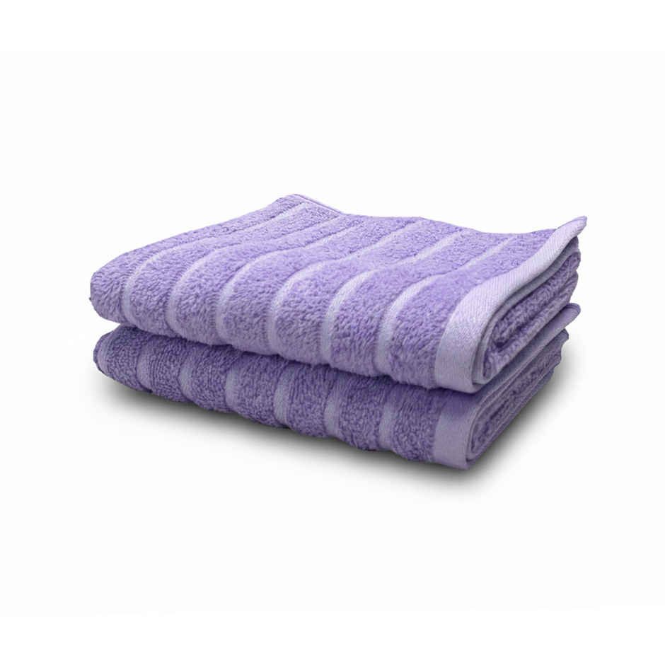 Nautica Super Soft Cotton Gym Towel Set | Purple