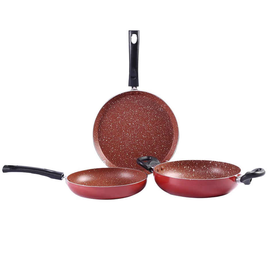 Wonderchef Tivoli Cookware Set Red