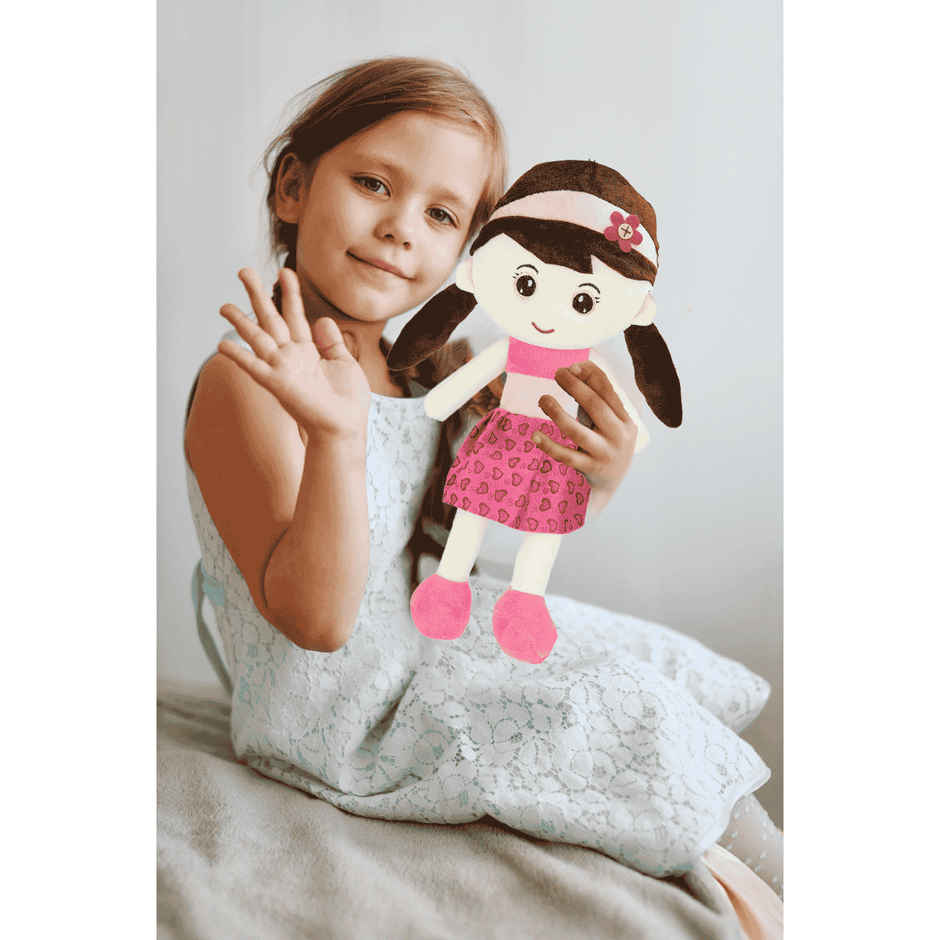 Toytales Cute Doll Soft Toy | Plushie | Toys For Girls | Birthday Gifts