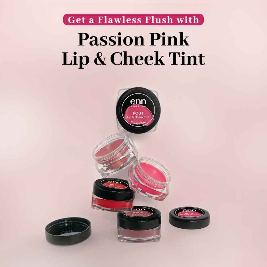 ENN Beauty Pout Lip & Cheek Tint | Passion Pink