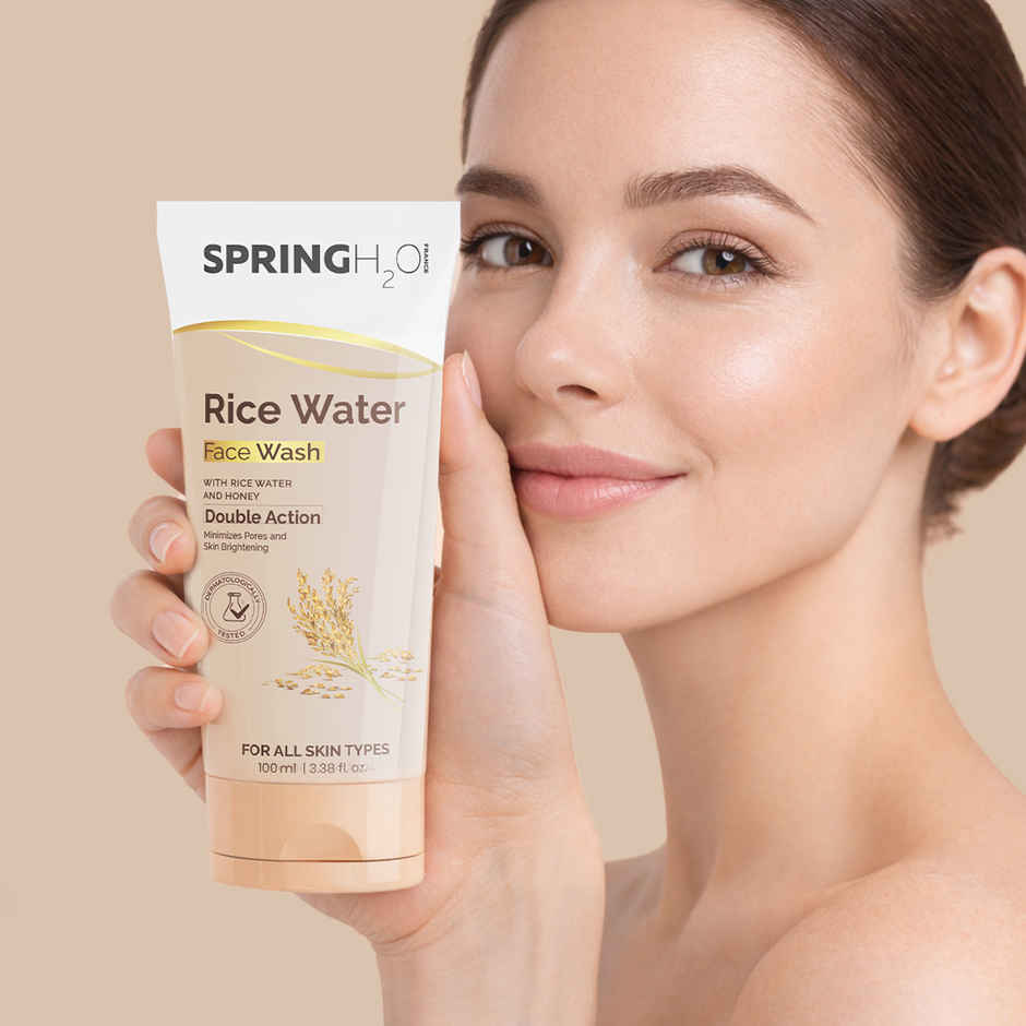 SPRING H2O Rice Water Face Wash