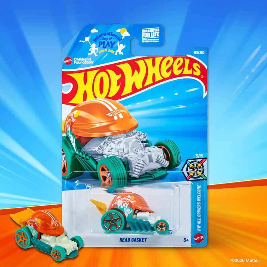 Hot Wheels Worldwide Basic Car | HW Head Gasket | Toy Car for Kids & Collectors
