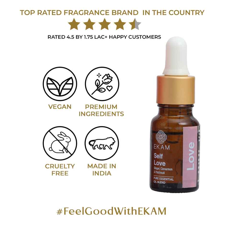 Ekam Self Love Essential Oil Wellness Blend