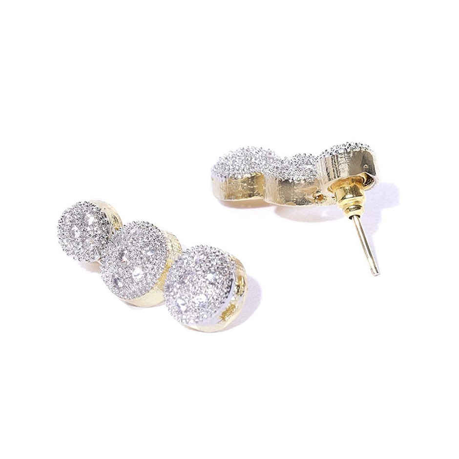 YouBella Traditional Jewellery Combo Gold Plated and AD Jewellery Set for Women (Mix - Combo - 102)