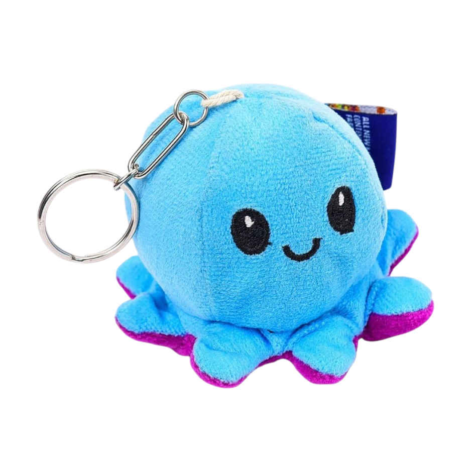 Webby Octopus with Keychain Plush Stuffed Animal Toy Assorted - 1piece