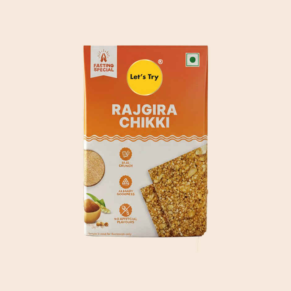 Let's Try Rajgira Chikki