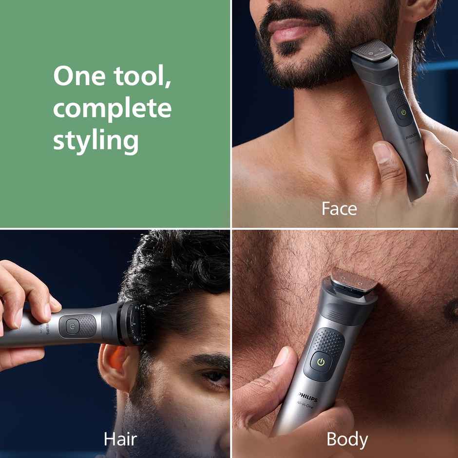 Philips AllinOne Trimmer 7000 Series 13in1 with BeardSense & Premium Precision Comb MG7922/15