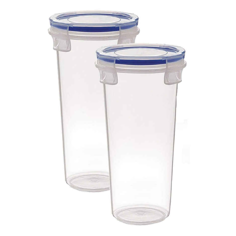 Kuber Industries Plastic 500ml Airtight Tumbler | Leakproof Juice Glass & Lid | Transparent