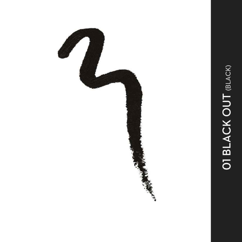 SUGAR Kohl Of Honour Kajal | 12Hr Waterproof | 01 Black Out