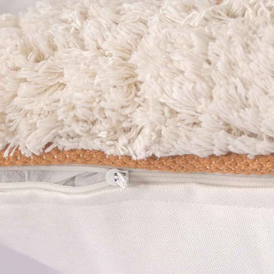 Sashaa World Chunky Handwoven Cushion Cover | Boho Chic