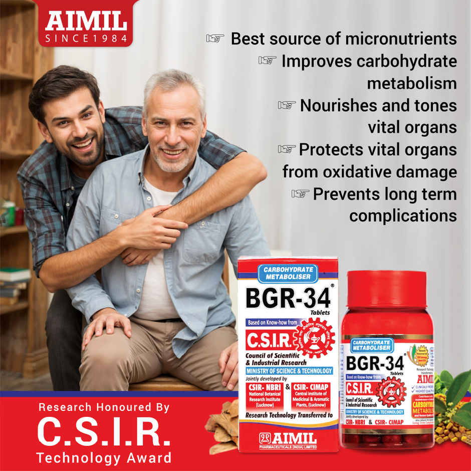 Aimil Bgr-34 Tablets