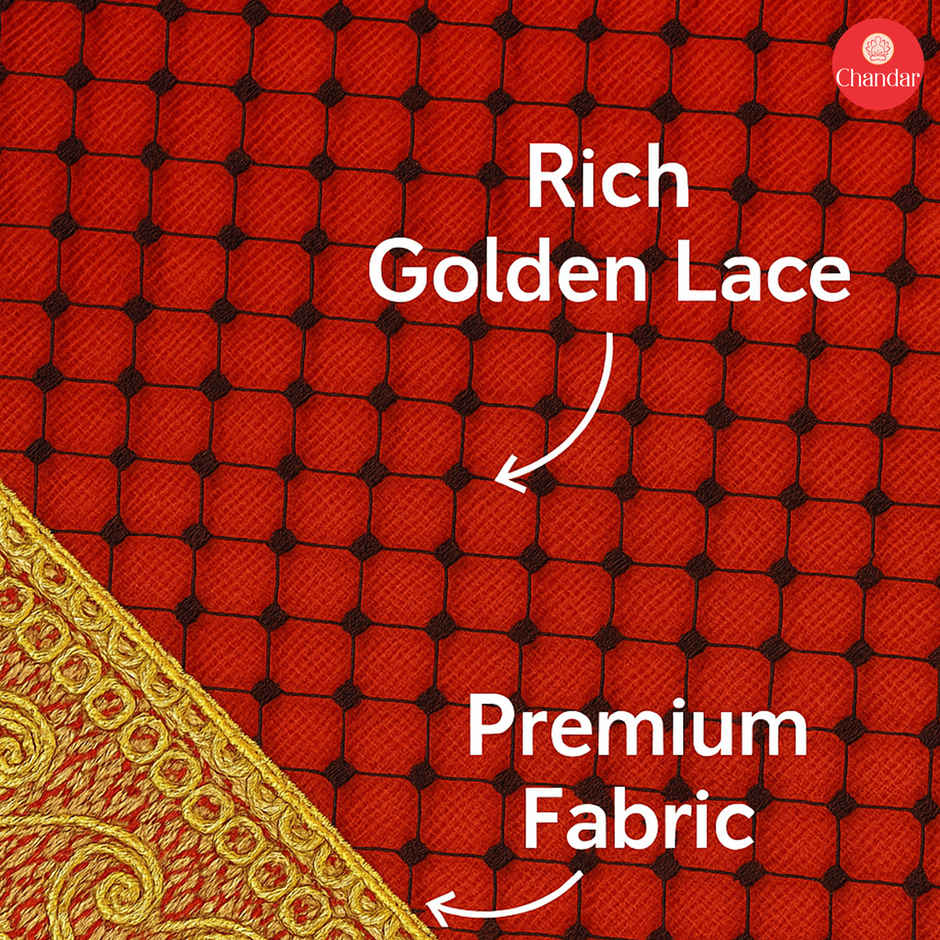 Red Chunri | 24 x 10 inch | Chandar