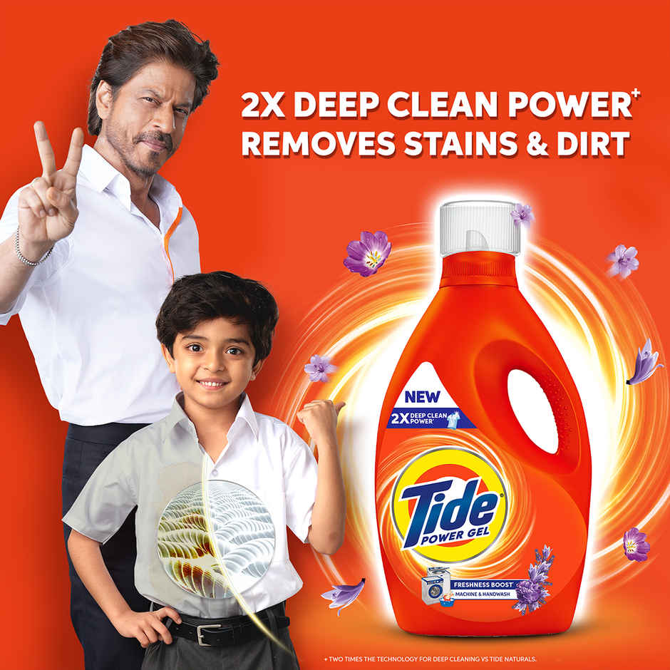 Tide Power Gel Liquid Detergent for Top Load & Front Load Washing Machine