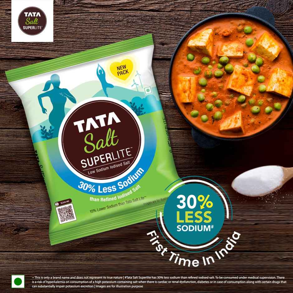 Tata Salt Superlite With 30% Low Sodium