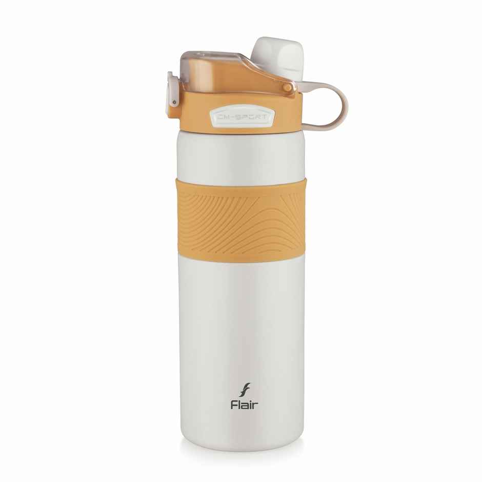 Flair Onyx Vacuum Insulated Stainless Steel Water Bottle 800 ml | Beige