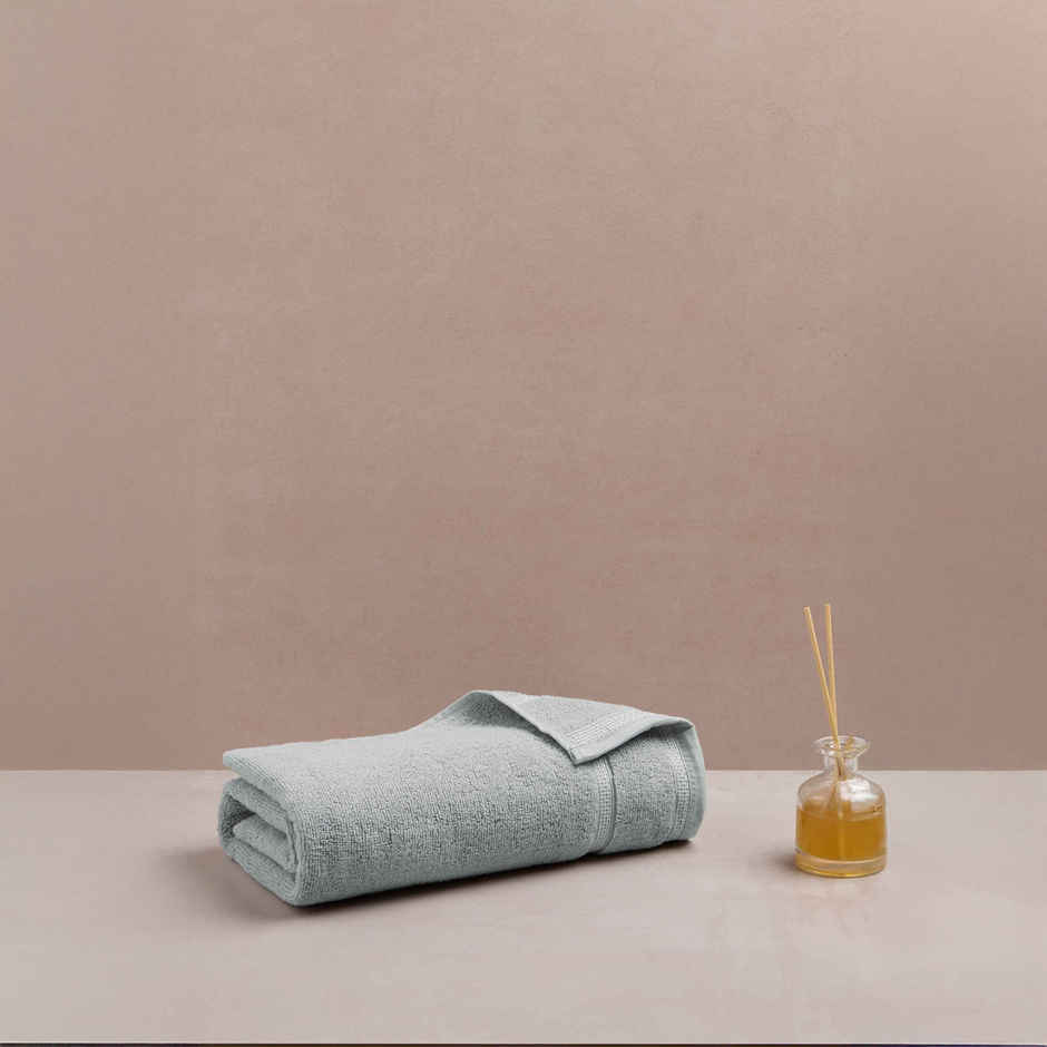 Himeya Zero Twist 350 GSM Cotton Bath Towel Grey