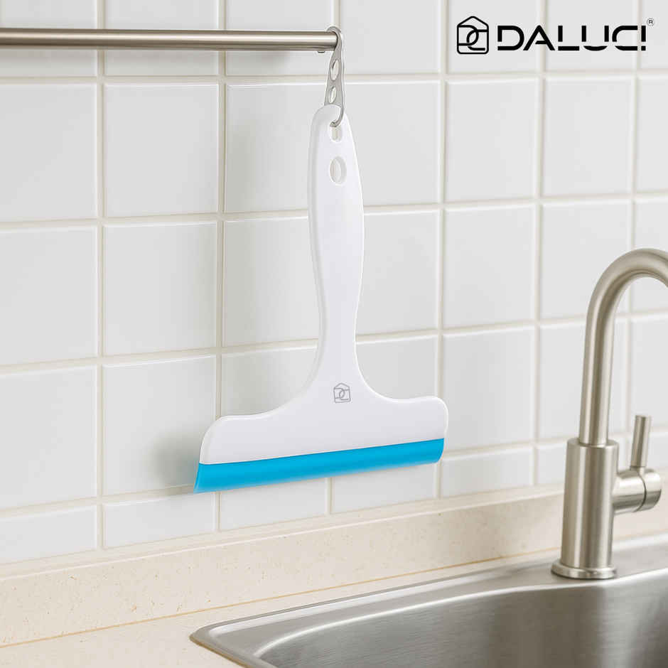 DALUCI Premium Glass Wiper for Kitchen | Kitchen & Tile Cleaner | Blue