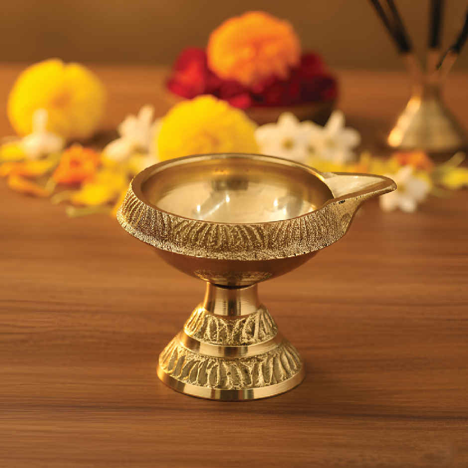 Kuber Diya Brass | Pujashree