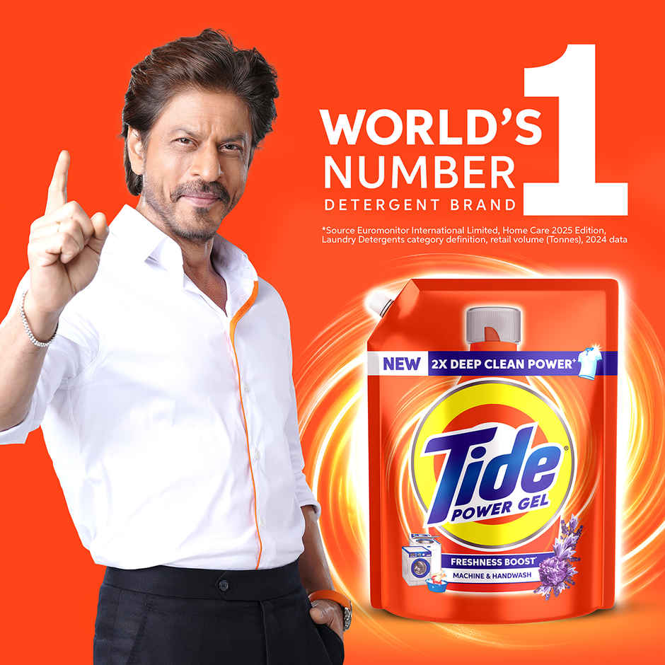 Tide Power Gel Liquid Detergent for Top Load & Front Load Washing Machine