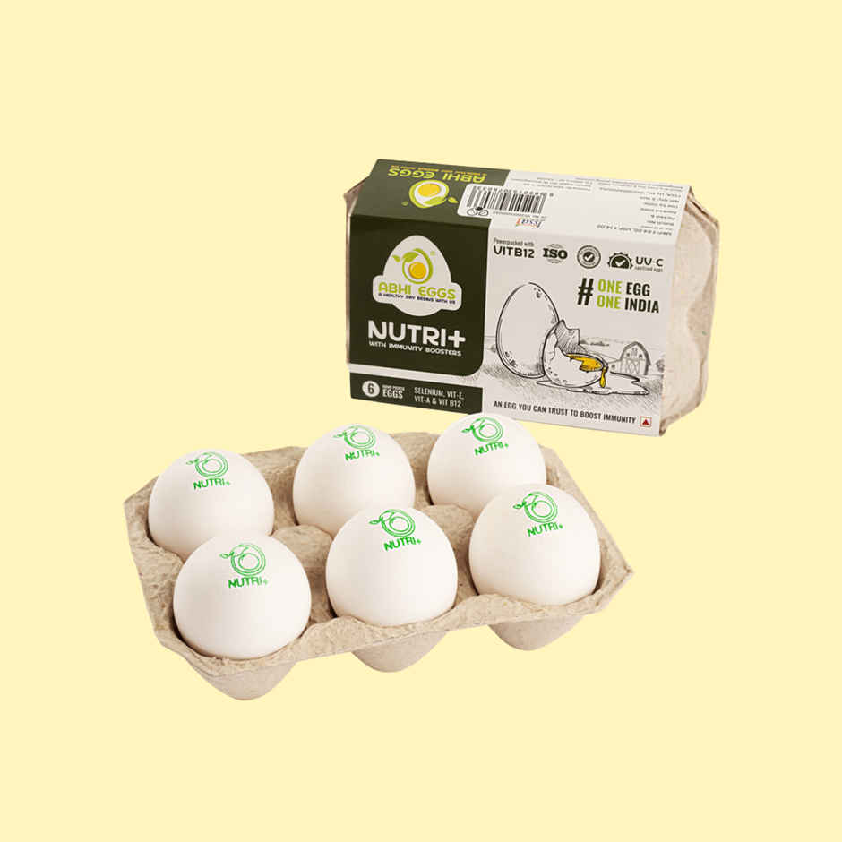 Abhi Nutri + White Eggs With Immunity Boosters