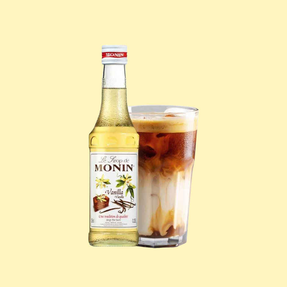 Monin French Vanilla Syrup For Coffee,Shakes And Mocktails