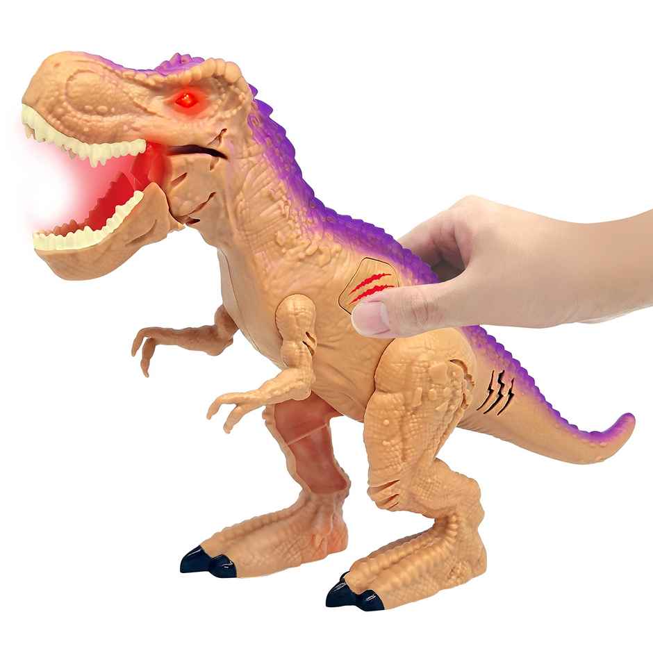 Hamleys Dragon I Roaring T-Rex Electronic Dinosaur Toys for Kids 3Y+, Multicolour