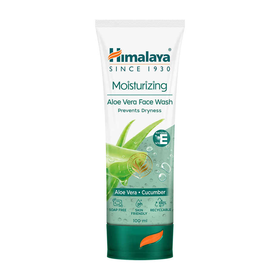 Himalaya Moisturizing Aloe Vera Face Wash 100mL