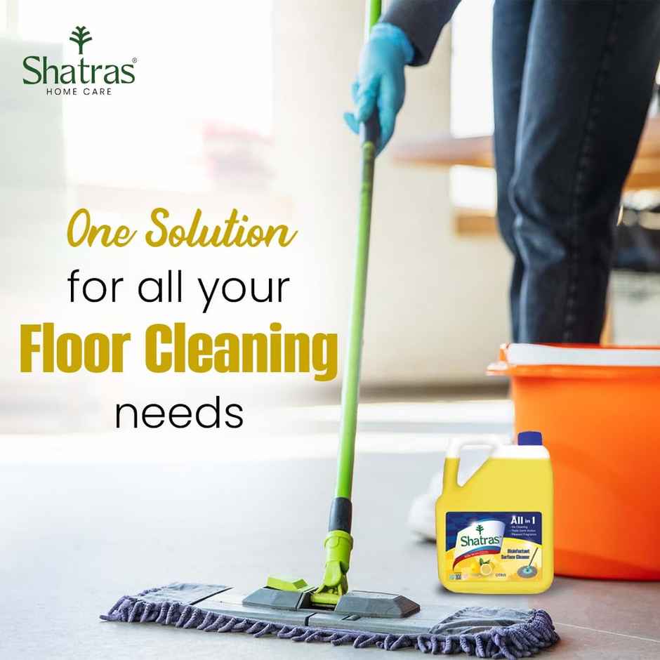 Shatras Citrus Disinfectant Surface And Floor Cleaner Liquid