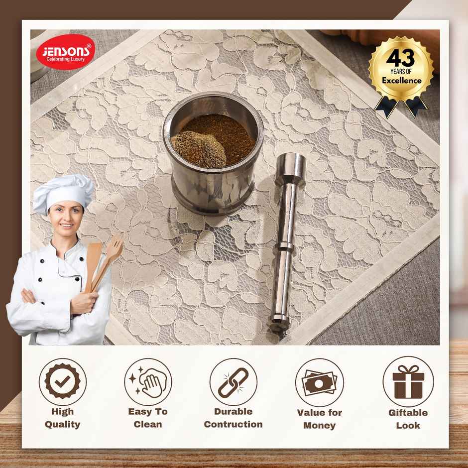 Jensons Stainless Steel Khalbata No. 2