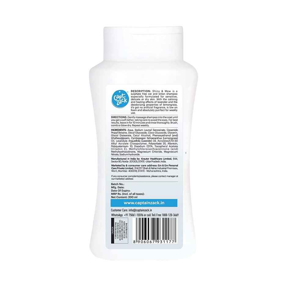 Captain Zack Zoey Shiny & Mew Shampoo