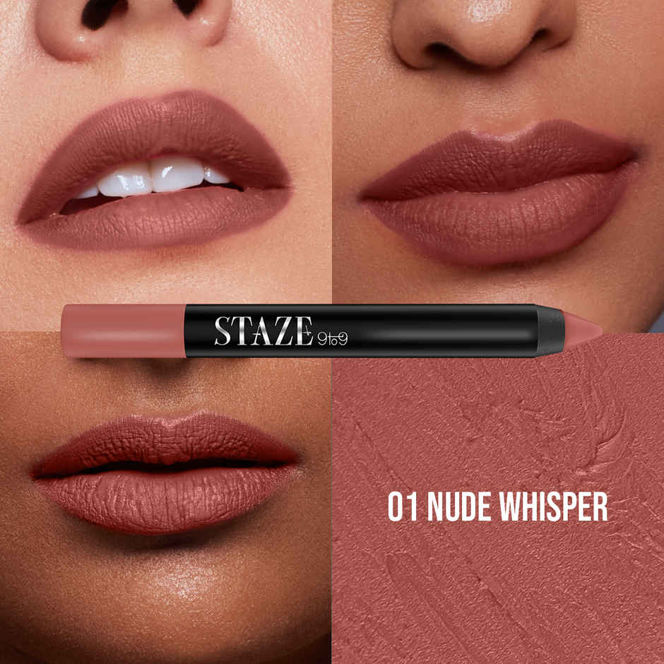 Staze The Signature Lip Crayons - Lipstick Set