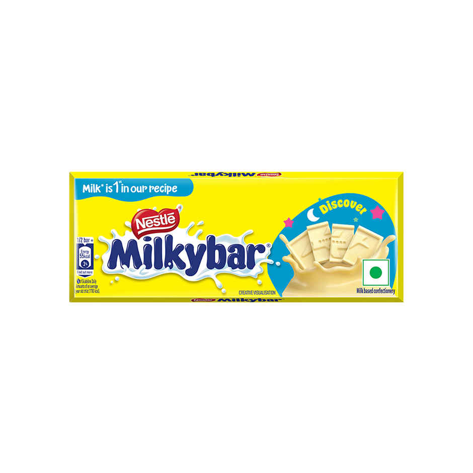Nestle Milkybar, Yummy Creamy Treat, Made with Milk